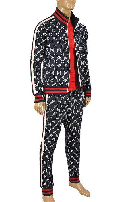 gucci jumpsuit male|gucci jogging suit for men.